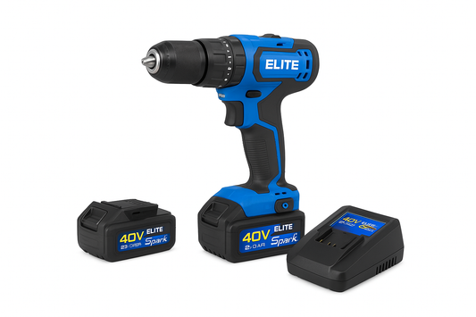 Taladro percutor inalámbrico brushless Elite 20V 13mm BTM