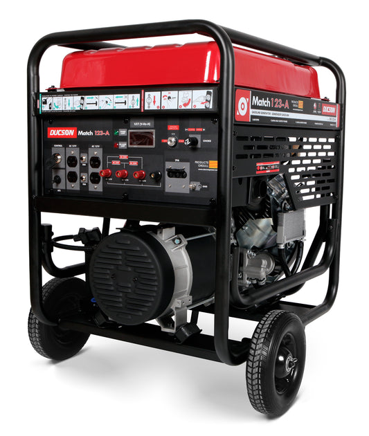 Generador eléctrico a gasolina 18 Hp 4T 45 litros Ref. 123-A DUCSON