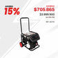 Generador eléctrico portátil a gasolina 8.0 KW 28 Litros 120/240V