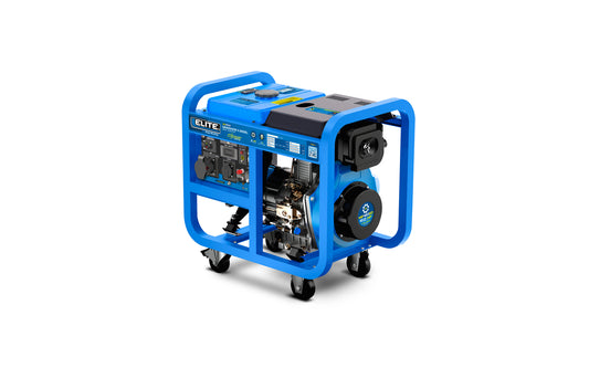 GENERADOR DIESEL ABIERTO 6.000W 120V-240V 60HZ ENCENDIDO ELÉCTRICO CON LLAVE Y MANUAL.