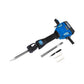 Martillo Demoledor 75 JOULES, 2.200W, HEX28MM 31kg, 110V-60HZ, CON TROLLEY