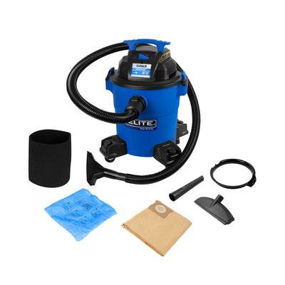 Aspiradora ELITE 4.0HP 23L/6 GL húmedo/seco con soplado