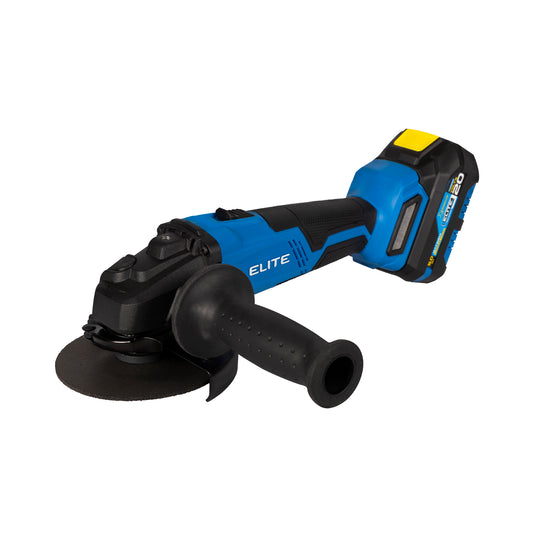 Pulidora Inalambrica Sin Escobillas 5pul, 20V, 10.000RPM ELITE con Batería, Cargador Rapido, Maletín de Lona y Llave de Ajuste