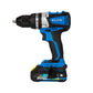 Taladro Percutor Inalambrico Sin Escobillas 1/2pul, 20V, 55Nm ELITE con 2 Baterías, Cargador Rapido, Gancho para Cinturón y Maletín de Lona