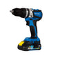 Taladro Percutor Inalambrico Sin Escobillas 1/2pul, 20V, 55Nm ELITE con 2 Baterías, Cargador Rapido, Gancho para Cinturón y Maletín de Lona