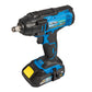 Llave de impacto inalámbrica 20V Eje 1/2" 2.800RPM Ref. XIWS20 ELITE Con batería, Cargador y Estuche