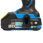 Llave de impacto inalámbrica 20V Eje 1/2" 2.800RPM Ref. XIWS20 ELITE Con batería, Cargador y Estuche