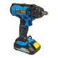 Llave de impacto inalámbrica 20V Eje 1/2" 2.800RPM Ref. XIWS20 ELITE Con batería, Cargador y Estuche