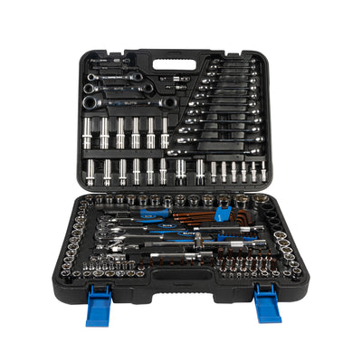 Juego de Herramientas Mecánicas Profesional ELITE de 150 Piezas CR-V 1/4” – 3/8” – 1/2”