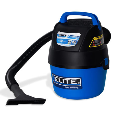 Aspiradora ELITE 1.5HP 4L/1 GL húmedo/seco compacta