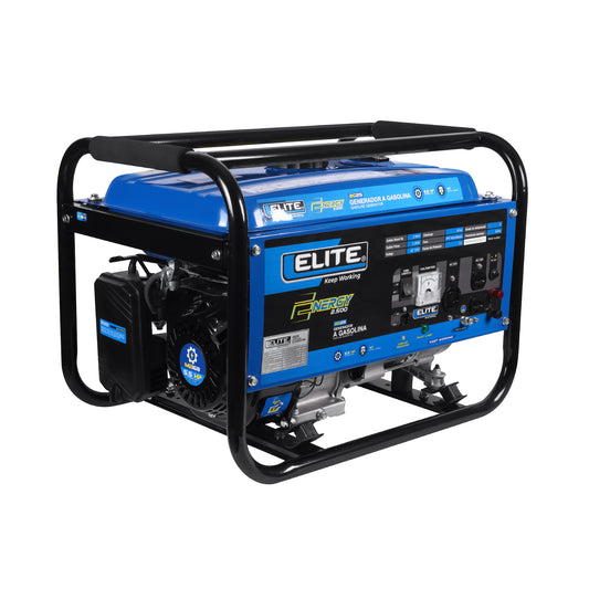 Planta eléctrica portátil a gasolina ELITE 2500W 120V 4 tiempos