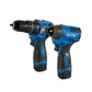 Kit taladro percutor inalambrico brushless 16,8V + Atornilador de impacto inalambrico brushlless 16,8V