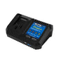 Cargador de batería  40V, 4A, ELITE con puerto USB.