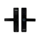 Cerradura inteligente ELITE para puertas de hasta 8cm de ancho. 5 métodos de apertura: huella, aplicación (wifi), tarjeta, contraseña y llave.