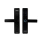 Cerradura inteligente ELITE para puertas de hasta 8cm de ancho. 5 métodos de apertura: huella, aplicación (wifi), tarjeta, contraseña y llave.
