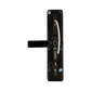 Cerradura inteligente ELITE para puertas de hasta 8cm de ancho. 5 métodos de apertura: huella, aplicación (wifi), tarjeta, contraseña y llave.