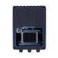 Motor para puerta batiente automática a 24V, con función antiaplastamiento. Incluye tarjeta controladora, batería y 2 controles remotos.