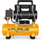 COMPRESOR DE AIRE SILENCIOSO LIBRE DE ACEITE 12L- 6.6 CFM - 1.5HP Maximo/ 1.0HP Nominal - 120PSI