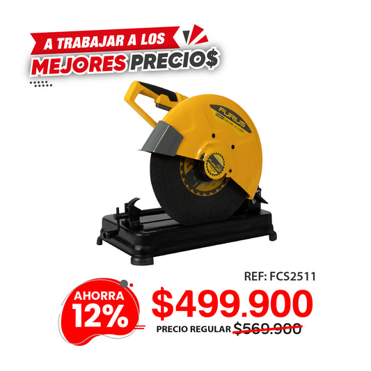 Tronzadora de 14” 2500 Watts . FIRE 2511