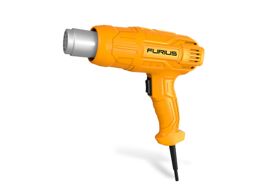 Pistola de Calor Profesional FURIUS 1.800W con 2 Niveles de Temperatura