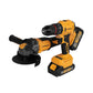 TALADRO PERCUTOR INALAMBRICO BRUSHLESS   1/2 " 21V + ESMERILADORA ANGULAR INALAMBRICA BRUSHLESS  4 1/2" 21v