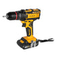 Taladro Percutor Atornillador Inalámbrico 21V de 1/2" (13mm) FURIUS con 2 Baterías, Cargador y Estuche Plástico