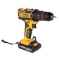 Taladro Percutor Atornillador Inalámbrico 21V de 1/2" (13mm) FURIUS con 2 Baterías, Cargador y Estuche Plástico