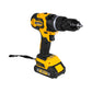 Taladro Inalambrico sin escobillas 1/2" pulg - 13mm - 21 V FURIUS con 2 Baterías, Cargador y Estuche Plástico