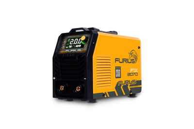 SOLDADOR INVERSOR FURIUS FIX 207D FW207D - 200A 110/220V MMA / TIG LIFT ARC