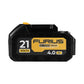 ESMERILADORA ANGULAR INALAMBRICA BRUSHLESS   4 1/2" 21V