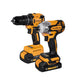 "Kit Taladro percutor 
inalámbrico brushless 21V + atornillador de
impacto inalámbrico sin carbones 21V + 2 baterias 2 amp + 1 cargador"