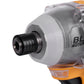 Kit Taladro percutor 
inalámbrico brushless 21V + atornillador de
impacto inalámbrico sin carbones 21V + 2 baterias 2 amp + 1 cargador