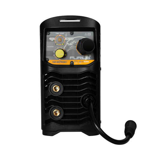Soldador inversor multiproceso de 1 Kg FURIUS FLEX 125 125A 110V MIG/TIG/electrodo