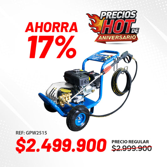 Hidrolavadora a gasolina 15L 7 Hp ELITE
