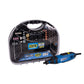 Mototool 180W Mango Encauchetado, Velocidad Variable con guaya y 210 Accesorios, 110V-60Hz