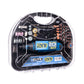 Mototool 180W Mango Encauchetado, Velocidad Variable con guaya y 210 Accesorios, 110V-60Hz