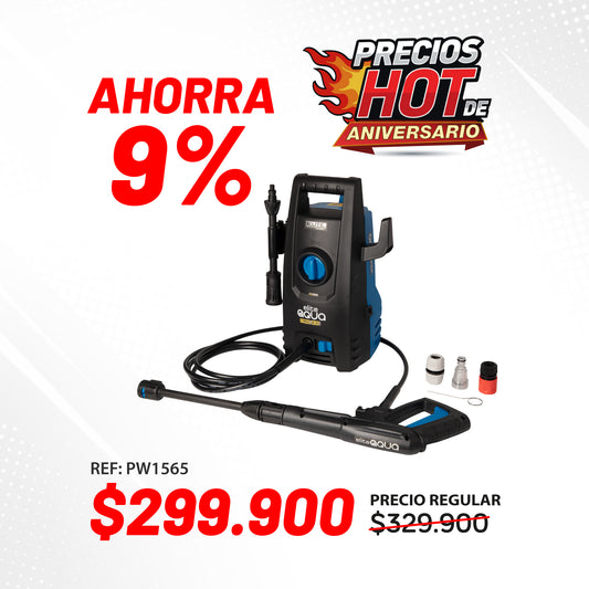 Hidrolavadora eléctrica 1500W 1450 Psi ELITE