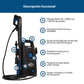 Hidrolavadora eléctrica 1500W 1450 Psi ELITE