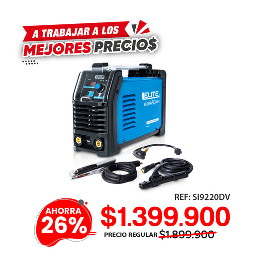 Equipo de soldadura inversor 220A 110/220V Ref. ARC 220S ELITE