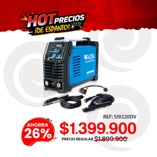 Equipo de soldadura inversor 220A 110/220V Ref. ARC 220S ELITE