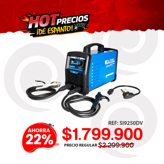 Equipo de soldadura inversor 250A 110/220V ELITE