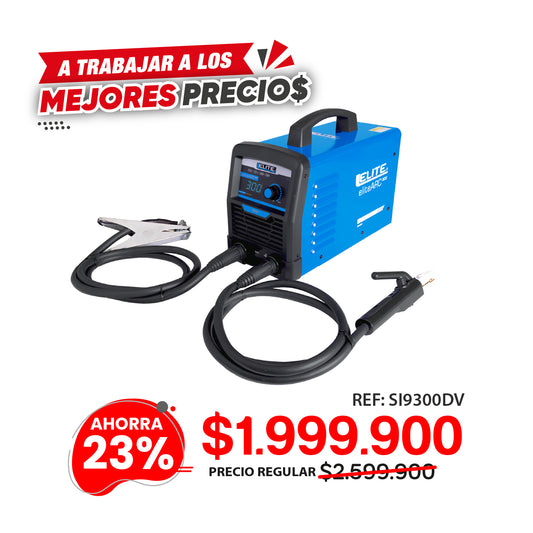 Equipo de soldadura inversor 300A 220/440V Ref. ARC 300 ELITE