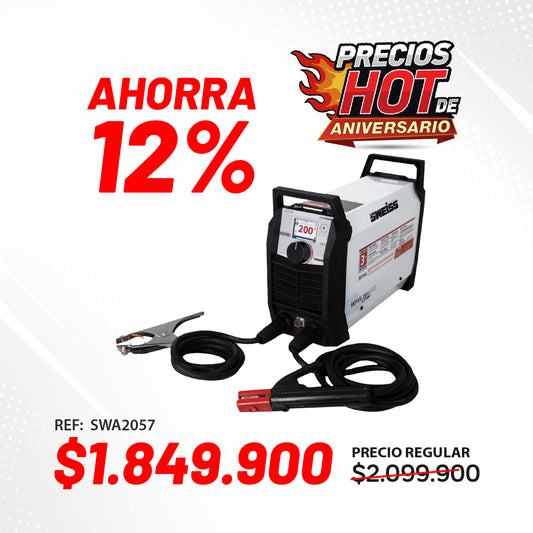 Soldador inversor 200A 110/220V . SKYARC 2050 FX PRO