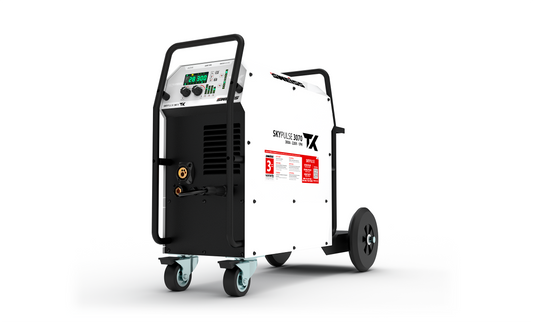 Kit soldador inversor multiprocesos skypulse 3070 tx - 300a 1ph 220v - doble pulsado 15kg + antorcha
