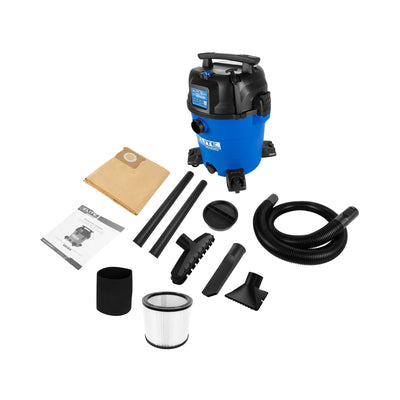 Aspiradora ultra silenciosa ELITE 5.5HP 45 L /12 GL húmedo/seco