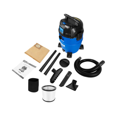 Aspiradora ultra silenciosa ELITE 6.5HP 60 L/16 GL húmedo/seco