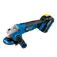 Esmeriladora inalámbrica 4-1/2 pulg, 20V, 10.000 RPM ELITE con Batería, Cargador, Estuche Plástico, Mango Auxiliar, Guarda Disco y Llave de ajuste