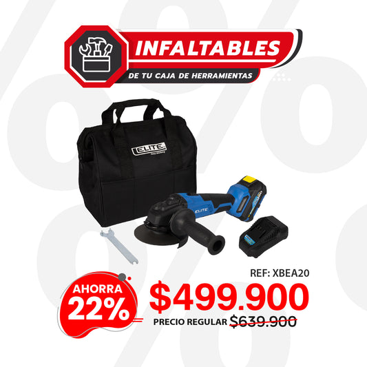 Pulidora Inalambrica Sin Escobillas 5pul, 20V, 10.000RPM