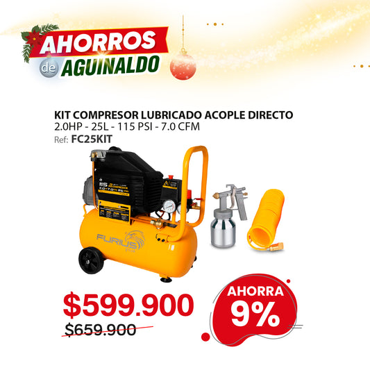 Kit Compresor de aire FLUX KIT AIR 25