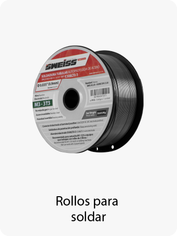 Rollos para soldar